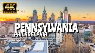 Pennsylvania, Philadelphia In 4K By Drone - Amazing View Of Pennsylvania, Philadelphia