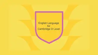 Why choose 'English language for Cambridge O Level' resources