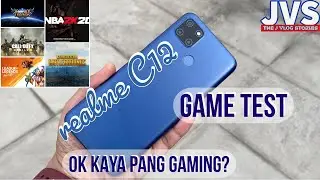 realme C12 Game Test - Filipino