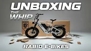 They Call It &ldquo;THE WHIP&rdquo; for a Reason&hellip; Rabid E Bike Unboxing
