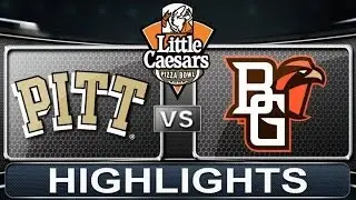 Pitt vs Bowling Green | Little Caesars Pizza Bowl | 2013 ACC Football Highlights