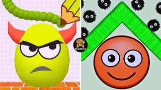 Draw To Smash Vs Hide Ball - Max Gameplay | BrainStorm Walkthrough  EP-0496