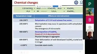 Forensic engineering of thermally deteriorated concrete using a drilling