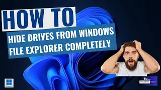 🔒 How to Hide or Unhide Drives in Windows 11 | Easy Steps!