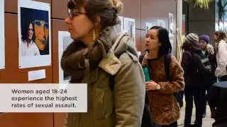 Visual conversations on the impact of sexual assault