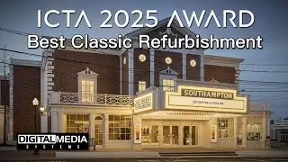 2025 ICTA Award for Best Cinema Refurbishment - presented by Gregg Paliotta