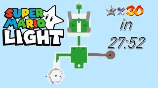 [World Record] Super Mario Light 30 Star (27:52)