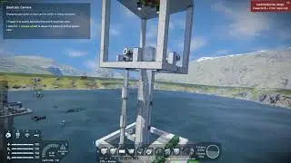 Space Engineers Self building space elevator