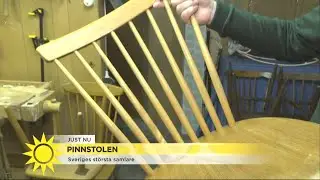 M&ouml;t Sveriges st&ouml;rsta samlare av pinnstolar! - Nyhetsmorgon (TV4)