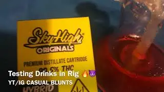 TESTING DRINKS IN RIG?!?!? (Water Alternatives)