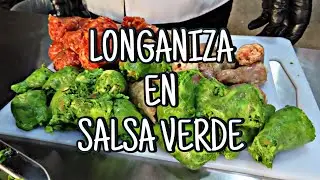 🚨LONGANIZA CON CHORISO ARGENTINO EN SALSA VERDE🚨