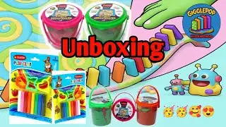 Magic Sand & Play Clay Unboxing 🎨 | Colorful Fun Learning Toys for Kids | Kids Fun & Play #unboxing 