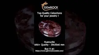 Huanucite cabochon Hu-3A+-0001  #cabochon  #cabochonforjewelry  #cabochonsupplier  #cabochons