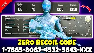 🔥 Bgmi sensitivity settings 2026 😍 | Bgmi best sensitivity settings 🤯 | Zero recoil sensitivity bgmi