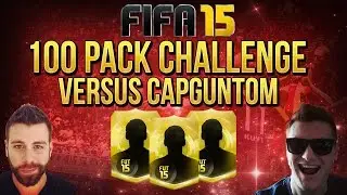 100 Pack Challenge vs CapGunTom - HOT SAUCE FORFEIT! - FIFA 15 Ultimate Team