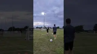 Day 54 of training everyday until we play professional soccer#football#soccertraining#soccerpractice