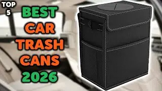 5 Best Car Trash Can 2026 | Top 5 Waterproof Car Trash Cans with Lid in 2026