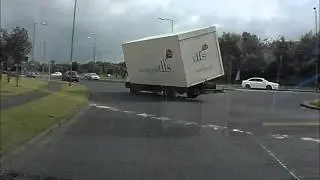 dfs truck crash consett