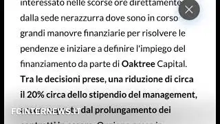 Conte-Zhang, la societ&agrave; ha preso una decisione