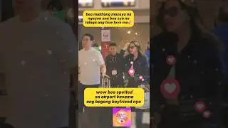 bea alonzo spotted sa airport bagong boyfriend nya 😍#beaalonzo #viralshorts