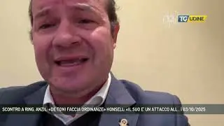 SCONTRO A RING. ANZIL: &laquo;DE TONI FACCIA ORDINANZE&raquo; HONSELL: &laquo;IL SUO E' UN ATTACCO ALL... | 03/10/2025