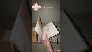 Un joli cadeau de naissance pour une future maman.             Scrapbooking fait mains