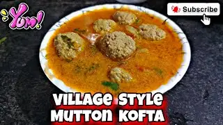 Village Style mutton kofta curry #trending #viralvideo #follow #subscribe #support #youtubevideo #yt