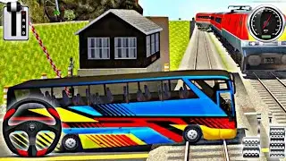 Offroad Coach Bus Driving 3D | City Bus Driving Simulator - Android Gameplay