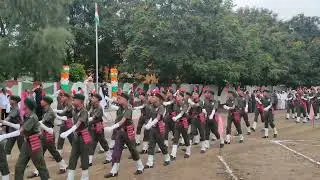 Sanjivani Sainiki School & Jr. College Independence Day Drill- 15/08/2022