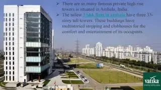 2 3 BHK Luxury Flats and Apartments for Sale in Ambala by Vatika Group