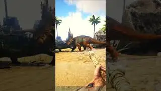 Sarco VS Trike #ark #arksurvivalevolved #gaming #fatality