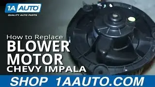 How to Replace Blower Motor 04-16 Chevy Impala
