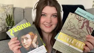 ASMR | Books I Bought as a Fourth Year English Major📖 | Page Flipping, Book Tapping, Rambles
