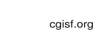 How to pronounce cgisf.org