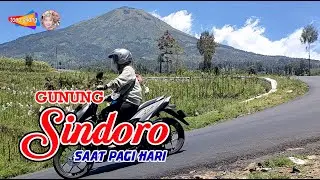 MENIKMATI KEINDAHAN GUNUNG SINDORO SAAT CUACA CERAH // PESONA ALAM INDONESIA