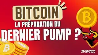 BITCOIN LA PR&Eacute;PARATION DU DERNIER PUMP ? ATTENTION AU DOLLAR INDEX 🚨 ANALYSE CRYPTO & NEWS ✅