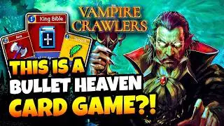Vampire Survivors IS NOW A CARD GAME! | Vampire Crawlers