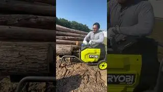 WORLD'S FIRST Cordless Kinetic Log Splitter! 🔋