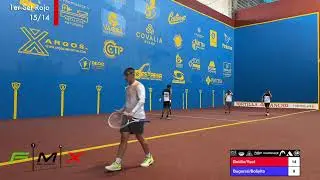Abierto de Frontenis  Deportivo Potosino  Semifinal Betillo/Yael VS Bugarini/Boliyito