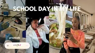 PRODUCTIVE DAY IN MY LIFE AS A STUDENT🎀✨|chemistry practical,pilates & more