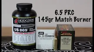 6.5 PRC, 145gr Barnes Match Burner