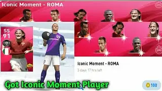 Iconic Moment - Roma Pack Opening in PES 2020 Mobile || PES Galaxy Mobile ||