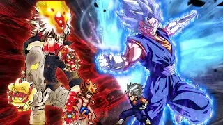 Tsuna Dying Will OP(New) VS Vegito OP(AF) in Jump Force Mugen