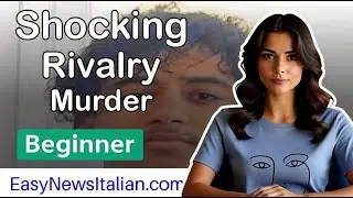 Student's Obsession Leads to Tragic Murder Over Rivalry | Beginner #LearnItalian