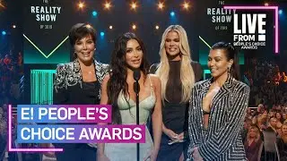 Kardashians Thank Fans After Keeping Up Win at 2019 E! PCAs | E! People&rsquo;s Choice Awards