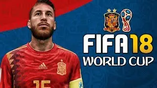 SPAIN WORLD CUP FULL PLAY THROUGH!!! FIFA 18 World Cup Mode