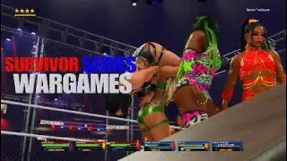WWE 2K25 SURVIVOR SERIES WARGAMES WOMENS WARGAMES MATCH!!!!!!!!!