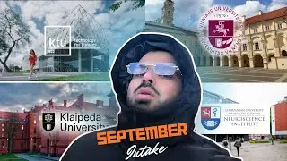 STUDY IN LITHUANIA | SEPTEMBER INTAKE 2026 | HOW TO APPLY ADMISSION IN LITHUANIA | #lithuania