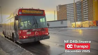 OC Transpo Route 58 Tunney's Pasture &ndash; Partial Ride | #octranspo