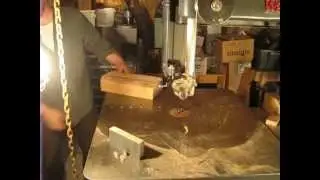 dime test Wadkin  DR cast ARN band saw 002.AVI